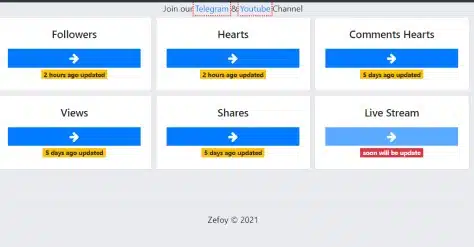 حل مشكلة zefoy