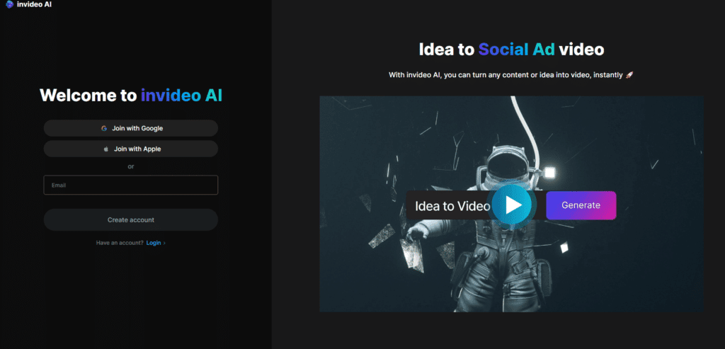 طريقة استخدام موقع invideo