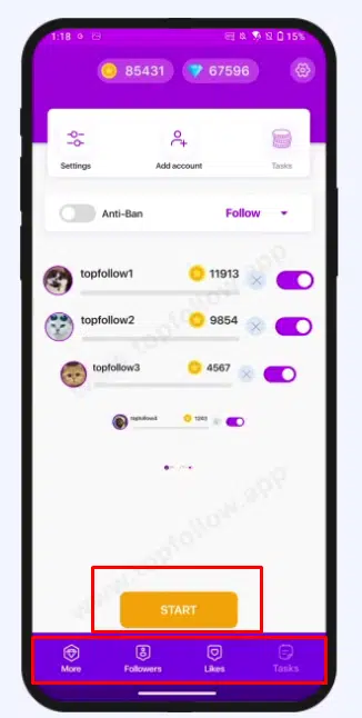 تطبيق زيادة متابعين انستقرام 10k مجانا مهكر، سريع، أمن، حصري