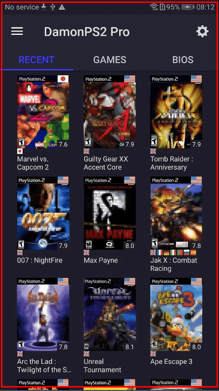 تحميل برنامج محاكي PS2 Emulator Damon للاندرويد اخر اصدار 3 العاب محاكي PS2 Emulator DamonPS2 PPSSPP