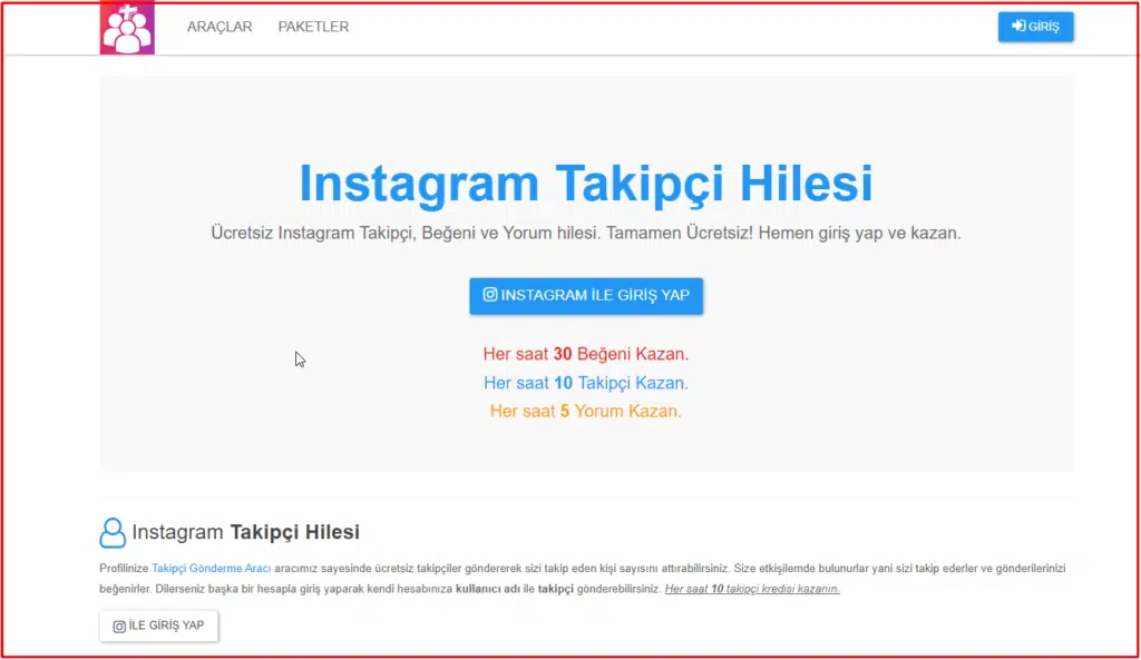 موقع instahilecin رشق متابعين انستا 10K سريع، أمن، مميز 1 موقع instahilecin رشق متابعين انستا