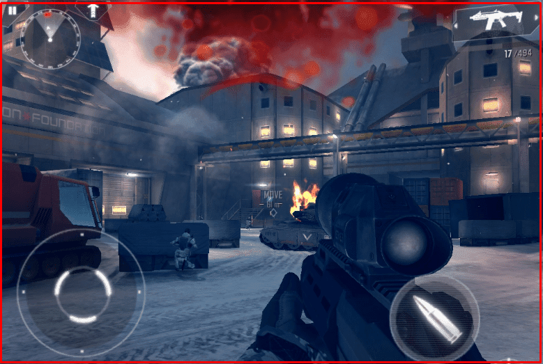 مميزات لعبة modern combat 4