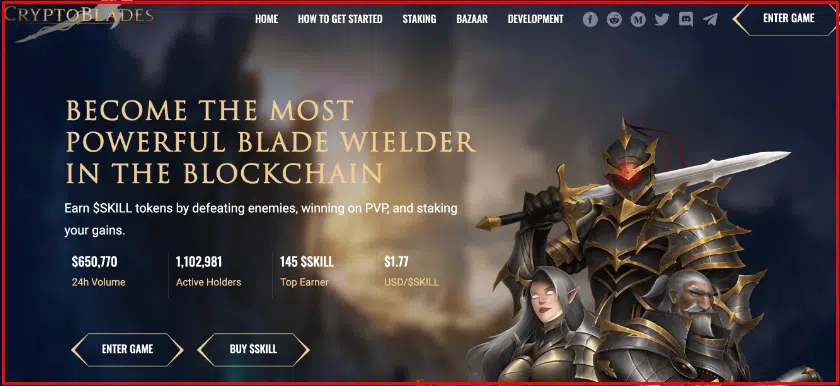 CryptoBlades لكسب المال