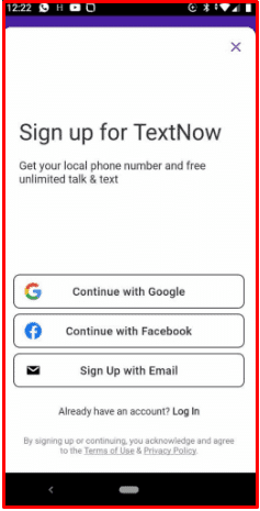 2. إنشاء حساب: