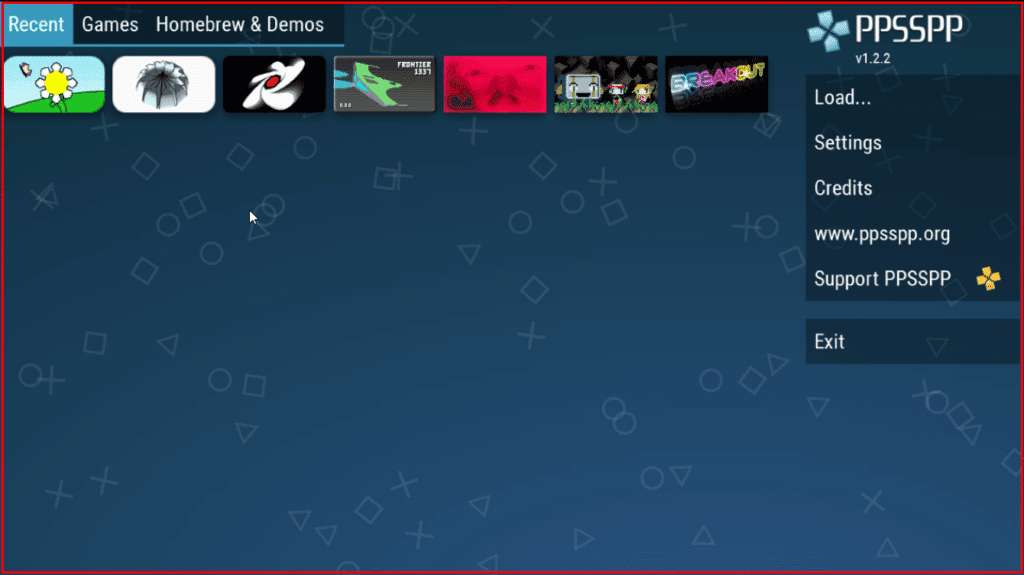 تحميل العاب ppsspp للاندرويد برابط مباشر "مضمونة 100%" 5 صور من داخل محاكي PPSSPP