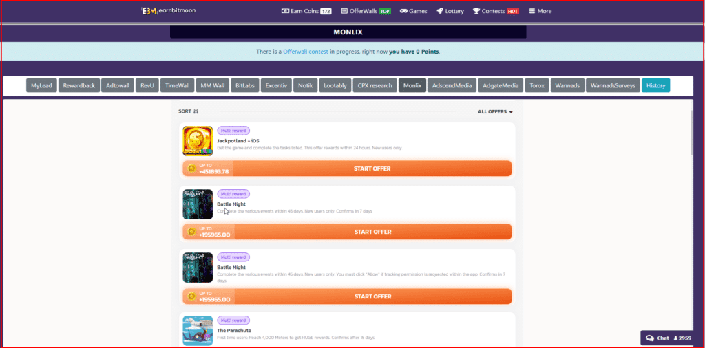 ربح المال مقابل تنفيذ المهام 