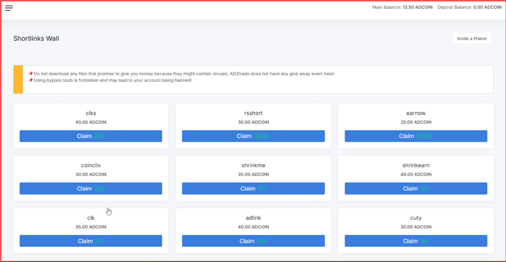 الربح من موقع ad2trade أكثر من 300$ شهريا 2 Screenshot 1 3